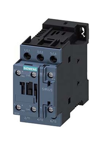 Sıemens Sırıus Kontaktör; Ac 24V Bobinli; 5,5 Kw; 1no