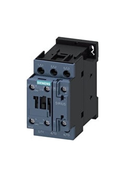 Sıemens Sırıus Kontaktör; Dc 24V Bobinli; 11 Kw; 1no-1nc