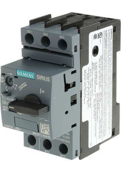 Sırıus 3rv2 Motor Koruma Şalteri; 11-16A; 100KA ; Boy S00
