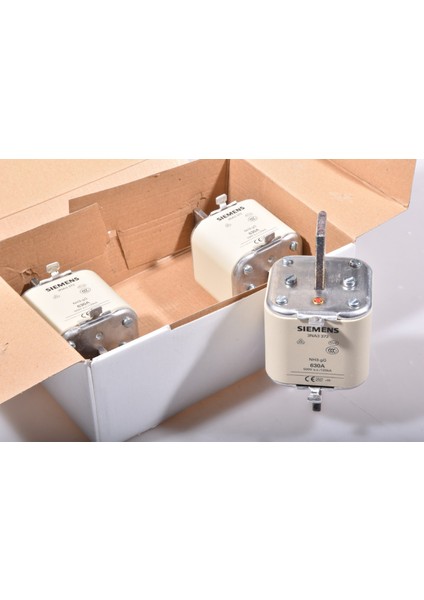 Sıemens Nh-Bıçaklı Sigorta Buşonu; 630A; Boy 3; Genişlik 71.2mm