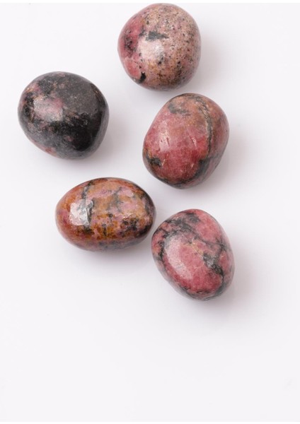 Rodonit Doğal Taş Tamburlanmış Parça - Tımbıl fiyatları