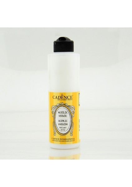 Cadence Su Bazlı Vernik 250ML Yarımat