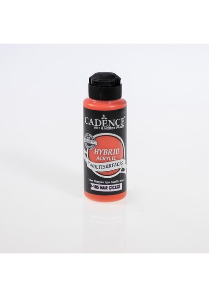 Nar Çiçeği Cadence Multisurface Akrilik Boya H105 - 120 ml
