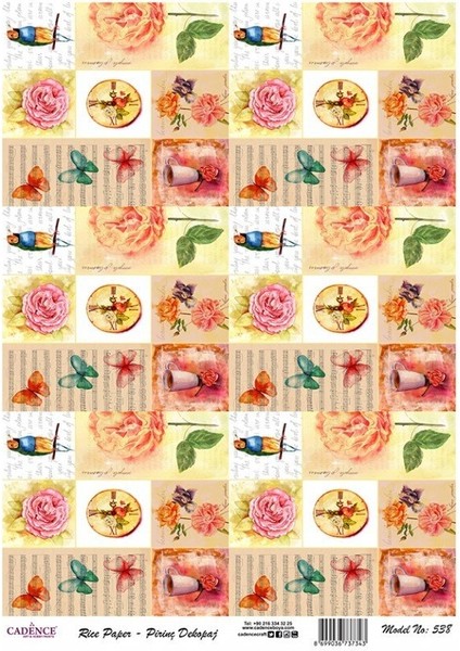 Cadence Pirinç Dekopaj - Model 538