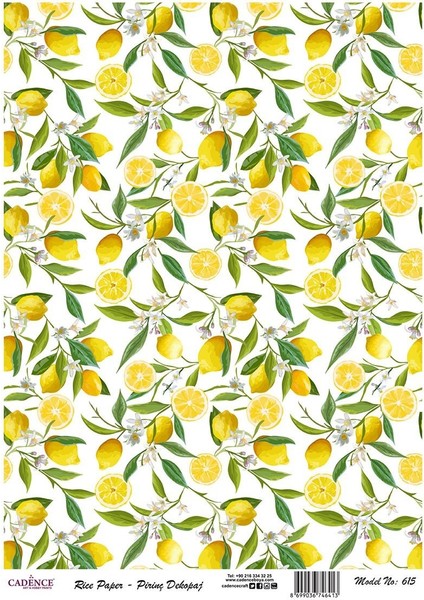 Cadence Pirinç Dekopaj - Model 615