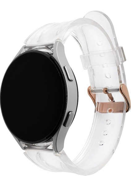 Samsung Galaxy Watch4 Için Tpu Kayışı, Stil: Gül Altın Toka Şeffaf (Yurt Dışından) fırsatları