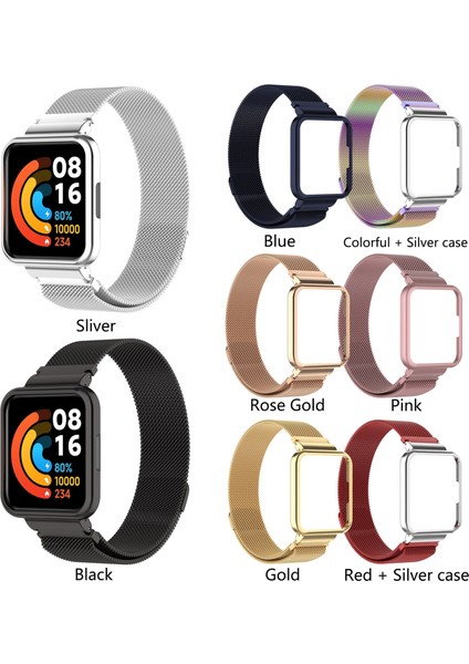 Xiaomi Redmi Horloge 2 Mavi Için Paslanmaz Çelik Kayış (Yurt Dışından) modelleri