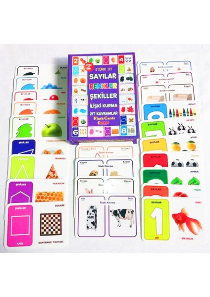 Diy Toy Diytoy, Süper Set, Sayılar, Renkler, Şekiller, Ilişki Kurma, Eğit
