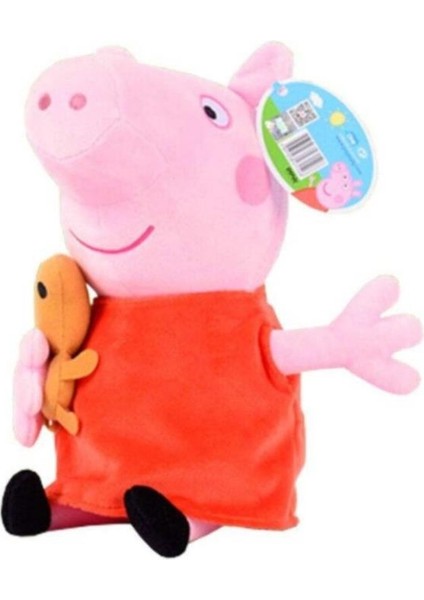 (25 cm Peppa ) Peppa Pig Peluş - Peppa Pig Karakter Oyuncak