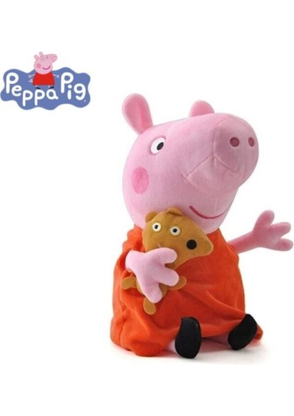 (25 cm Peppa ) Peppa Pig Peluş - Peppa Pig Karakter Oyuncak