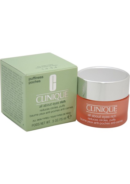 All About Eyes Rich Yoğun Göz Çevresi Bakım Kremi 15ML