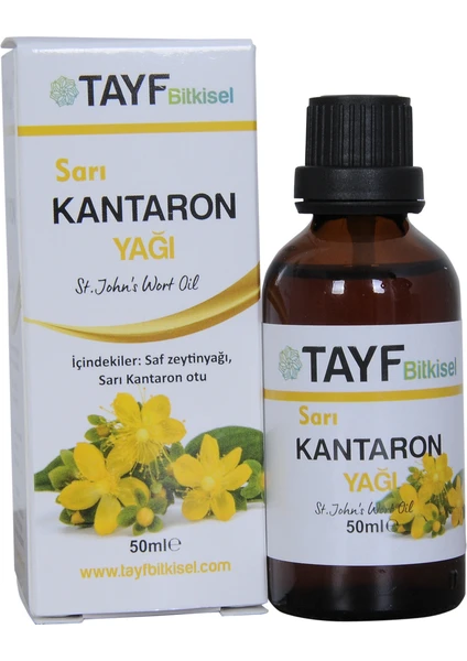 Tayf Sarı Kantaron Yağı 50 Ml.