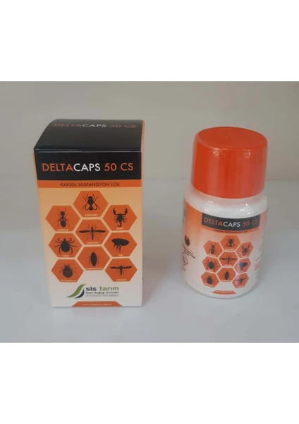 Sis Tarım Delta Caps 50 Cs 25 ml Haşere Için