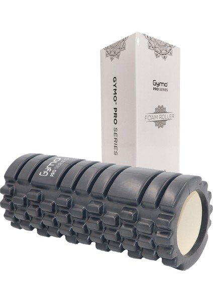 Pro Series Foam Roller Pilates Masaj Rulosu Siyah