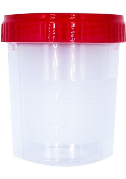 Tek Kullanımlık Idrar Numune Kabı x 100 ml x (Non Steril) x 100 Adet