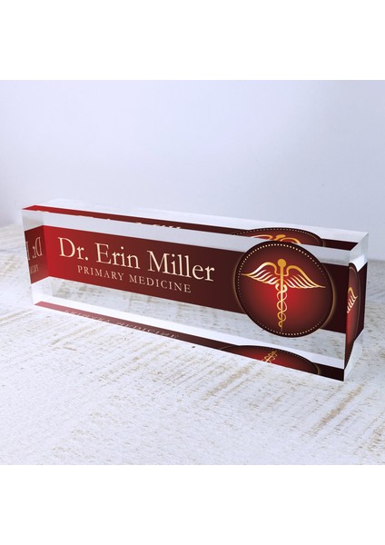 Ofis Masaları Için Özel Isim Plakaları Doktor Tasarımı Ofis Masası Dekoru fiyatları