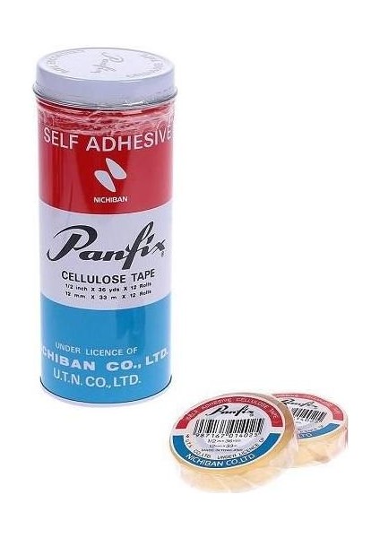 Selofan Bant 12X33 mt Teneke