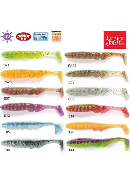 Mr. Greedy 3.9'' (9.91 Cm) 5p Silikon Yem