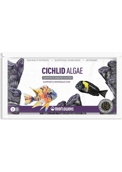 Cichlid Algae Balık Yemi 15 gr