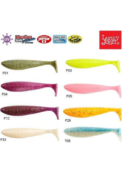 Joco Shaker 4.5'' (11.43 Cm) 3p Silikon Yem