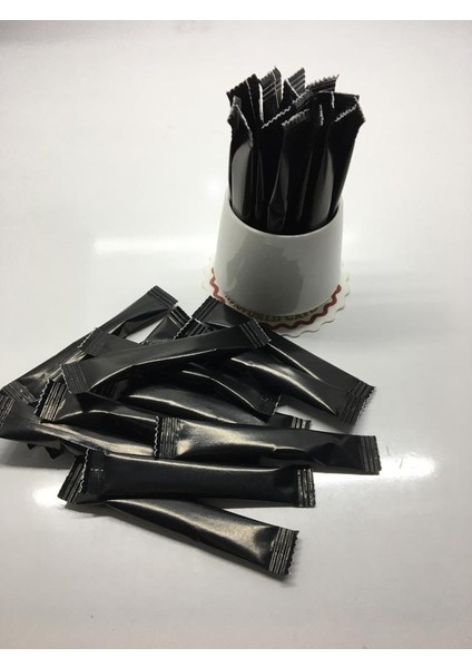 Stick Şeker Baskılı Siyah Şeker 3 gr x 1000'li modelleri