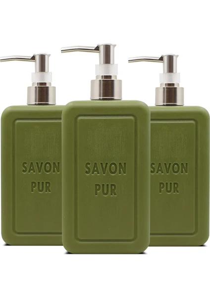 Savon De Royal Savon Pur Luxury Vegan Sıvı Sabun Yeşil 3 x 500 ml