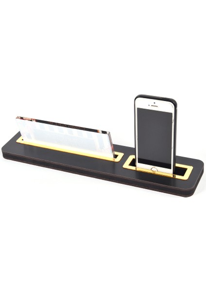 Ofis Masası Ahşap Masa Isimlik Modern Kartvizit Veya Telefon Bölmeli Gümüş Ofis Masası Dekoru modelleri