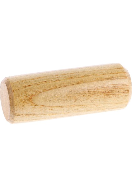 2 Adet Çocuk El Müzik Oyuncak Silindirik Ahşap Kum Maraca Çalkalayıcı Handbells Shaker (Yurt Dışından)