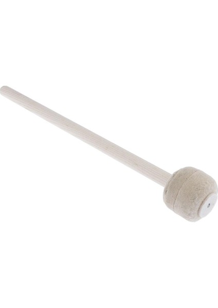 Bas Davul Mallet 4.5 cm Davul Parçaları Için Kafa Ahşap Kolu Davul Sopa Tenor Keçe (Yurt Dışından)