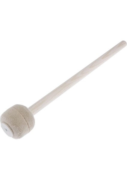 Bas Davul Mallet 4.5 cm Davul Parçaları Için Kafa Ahşap Kolu Davul Sopa Tenor Keçe (Yurt Dışından)