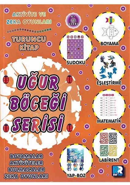 Uğur Böceği Serisi - Turuncu Kitap
