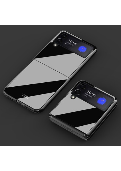 Samsung Galaxy Z Flip3 5g Için Piyano Boya Koruyucu Kılıf Siyah fiyatları