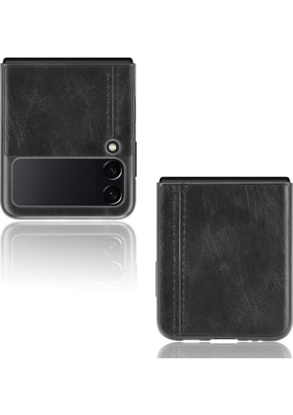 Samsung Galaxy Z Flip3 5g Için Pc + Pu + Tpu Kılıf Siyah modelleri
