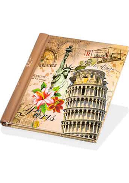 Kendinden Yapışkanlı Nostaljik Fotoğraf Albüm 24X29 cm