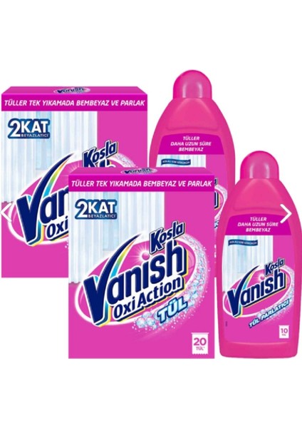 Vanish Gold Tül Temizleyici 2'li Paket Toz 450 gr + Parlatıcı 450 ml fiyatları