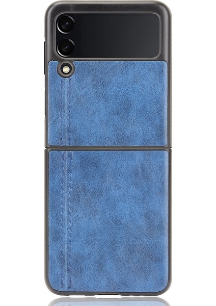 Samsung Galaxy Z Flip3 5g Için Pc + Pu + Tpu Kılıf Mavi(Yurt Dışından)