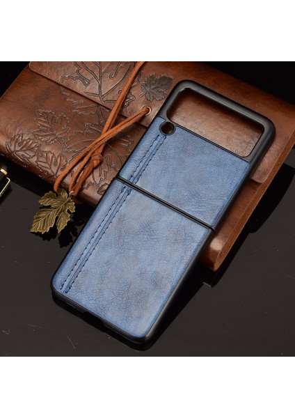 Samsung Galaxy Z Flip3 5g Için Pc + Pu + Tpu Kılıf Mavi(Yurt Dışından) indirimleri