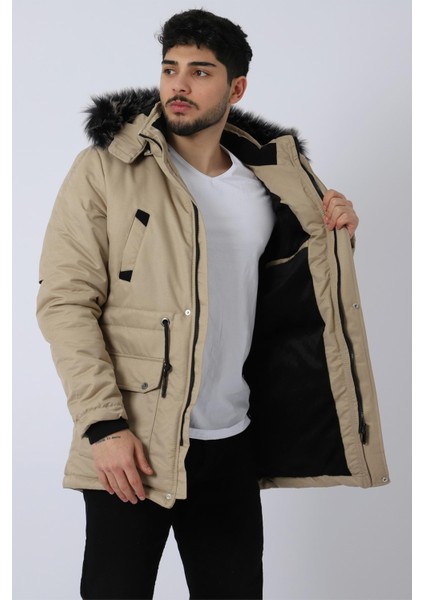 Stilkombin Bill Içi Kürklü Kapşonlu Mont & Kaban modelleri