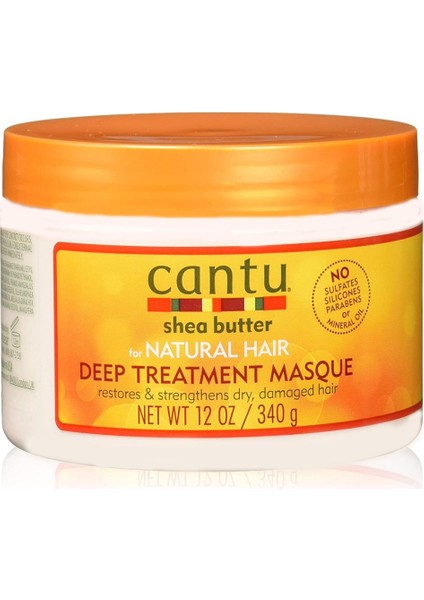 Shea Yağı Doğal Saçlar Için Derin Bakım Maskesi 340G