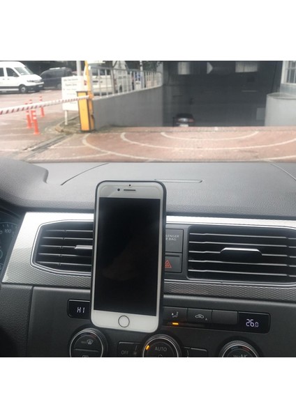 Mıknatıslı Telefon Tutacağı-Siyah Çerçeveli / SYTE174