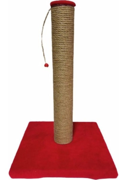 Kırmızı Kedi Tırmalama Tahtası 42CM