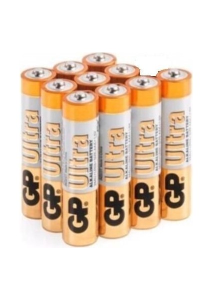 Gp Alkalin Pil Ultra 10`lu Aaa