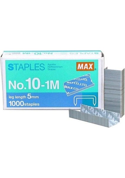 Max Zımba Teli 1000 Li No:10 Beyaz