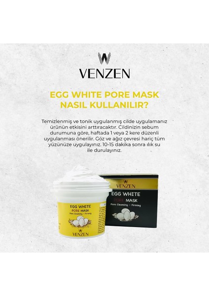 2'li Set Egg White Pore Gözenek Maske (125G) + Black Sugar Yüz Bakım Peeling Maske (100G)