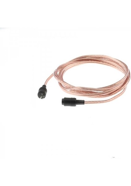 2 Pin Din Alman Tip Erkek-Dişi Hoparlör Kablosu 3 Metre