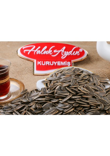 Haluk Aydın Kuruyemiş Yerli Çiğ Siyah Ayçekirdeği 500 gr