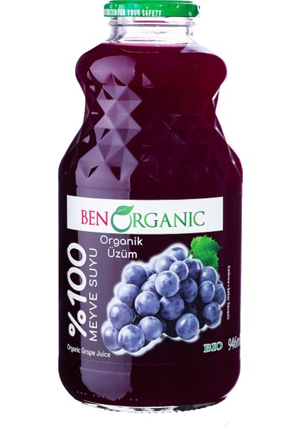 Benorganic Üzüm Suyu 946 ml