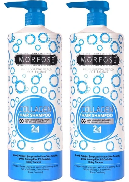 Morfose Collagen Şampuan 1000 Ml 2 Adet