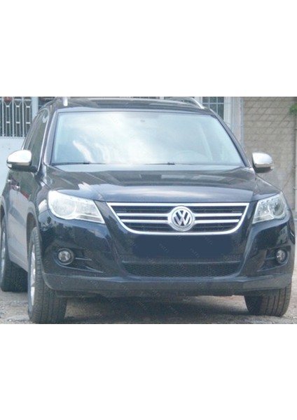 VW Tiguan Krom Ayna Kapağı 2 Parça 2007-2016 Paslanmaz Çelik