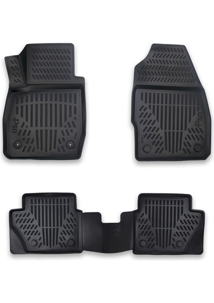 Ford Fıesta (2018 ..) İle Uyumlu Araca Özel Paspas - PSN116v2 2019 2020 2021 2022